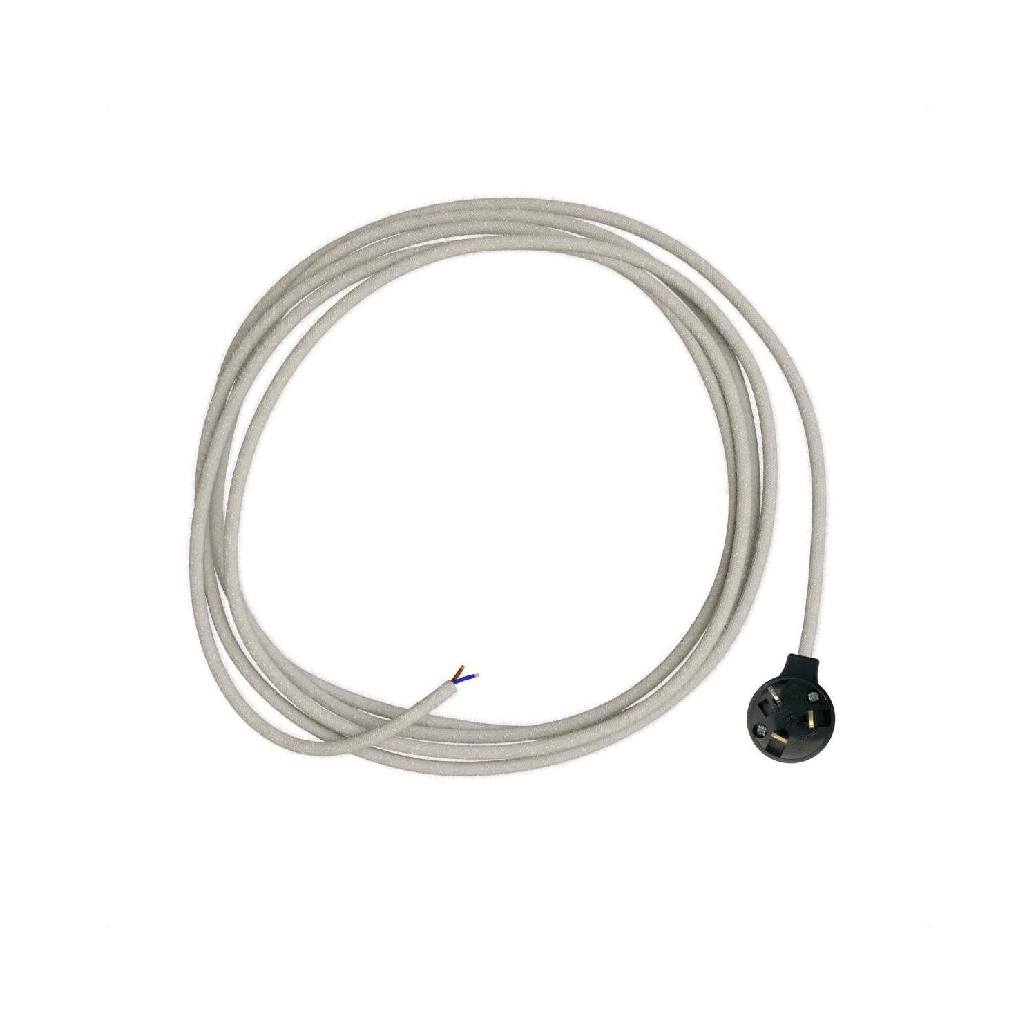 Plug-In Light Wiring- 2core Black