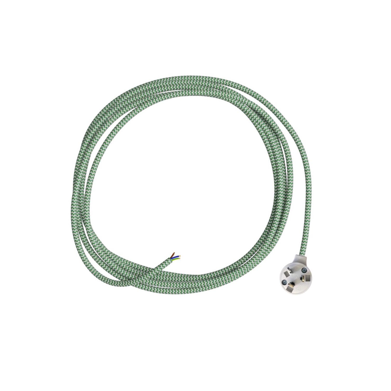 Plug-In Light Wiring- 3core White