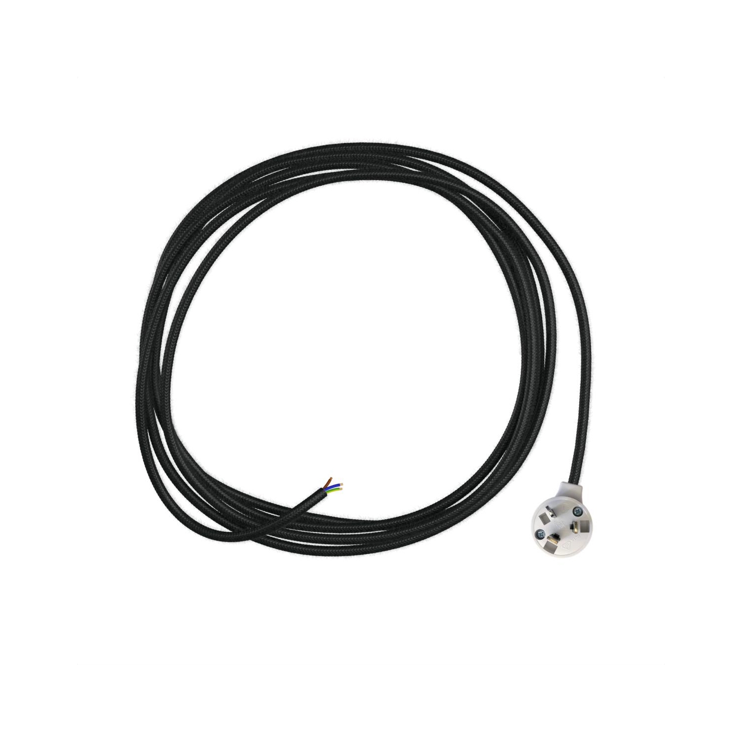 Plug-In Light Wiring- 3core White