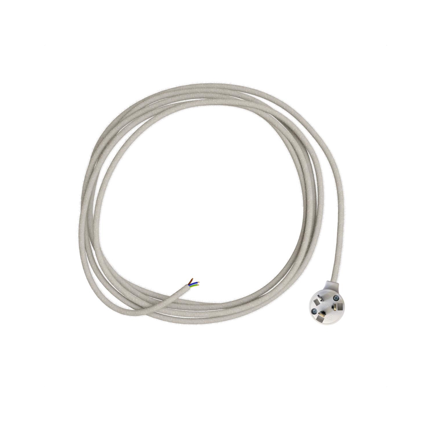 Plug-In Light Wiring- 3core White