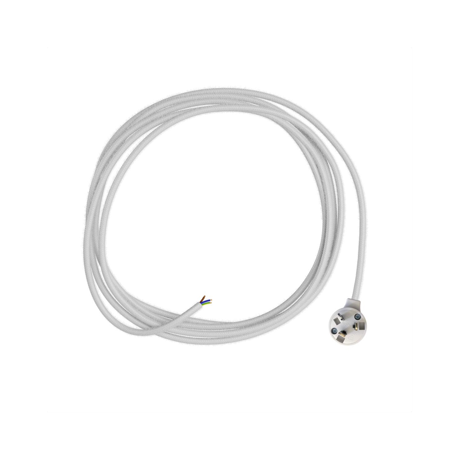 Plug-In Light Wiring- 3core White