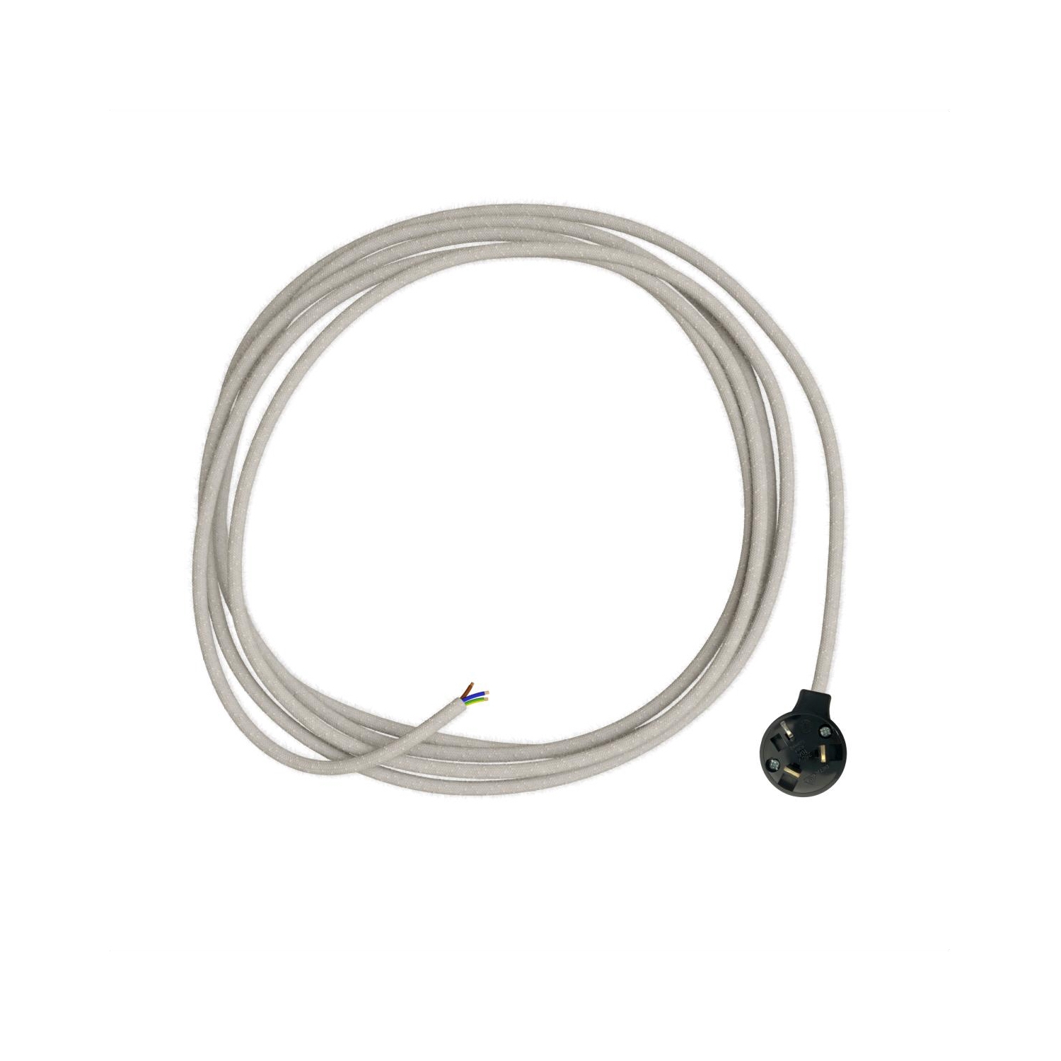 Plug-In Light Wiring- 2core Black