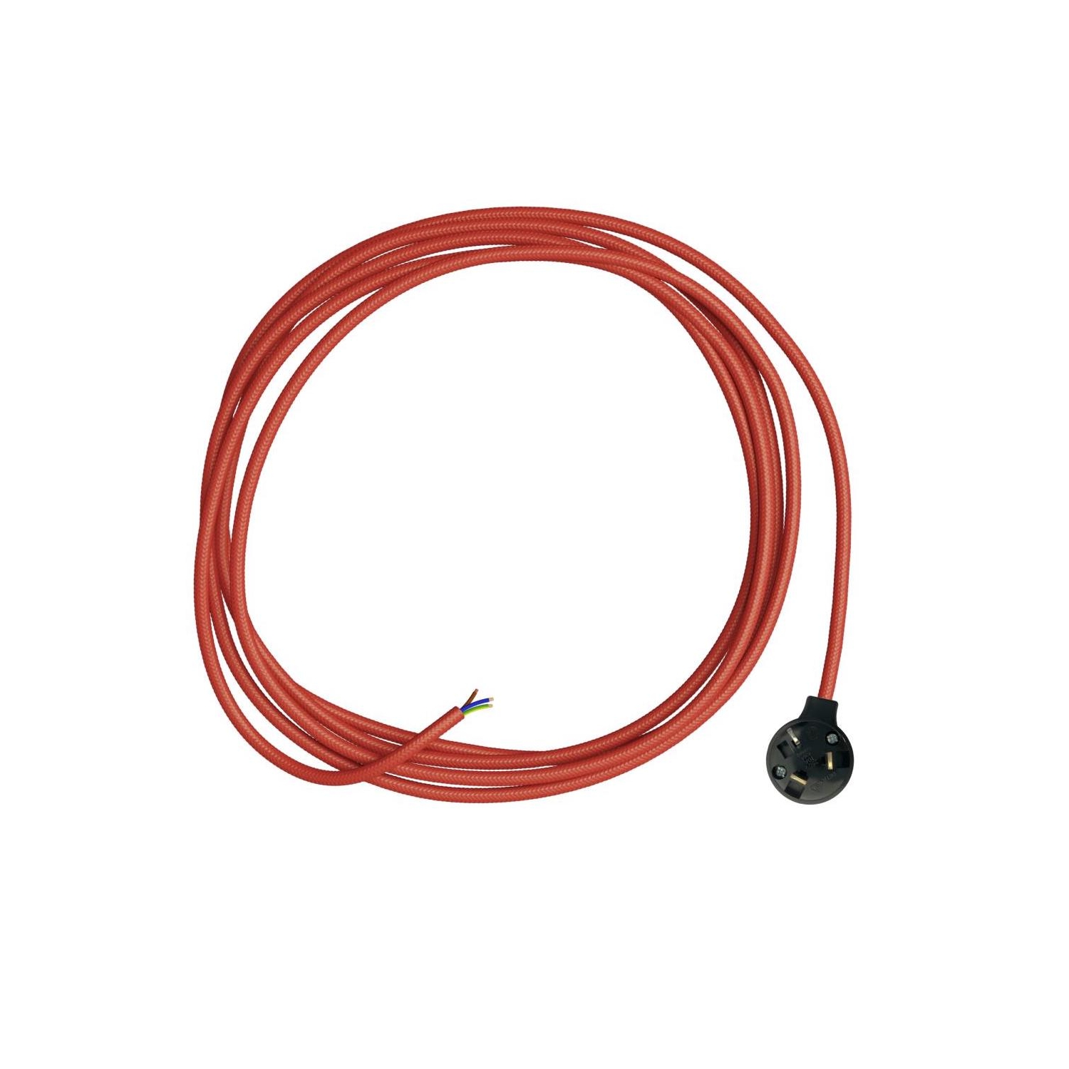Plug-In Light Wiring- 3core Black