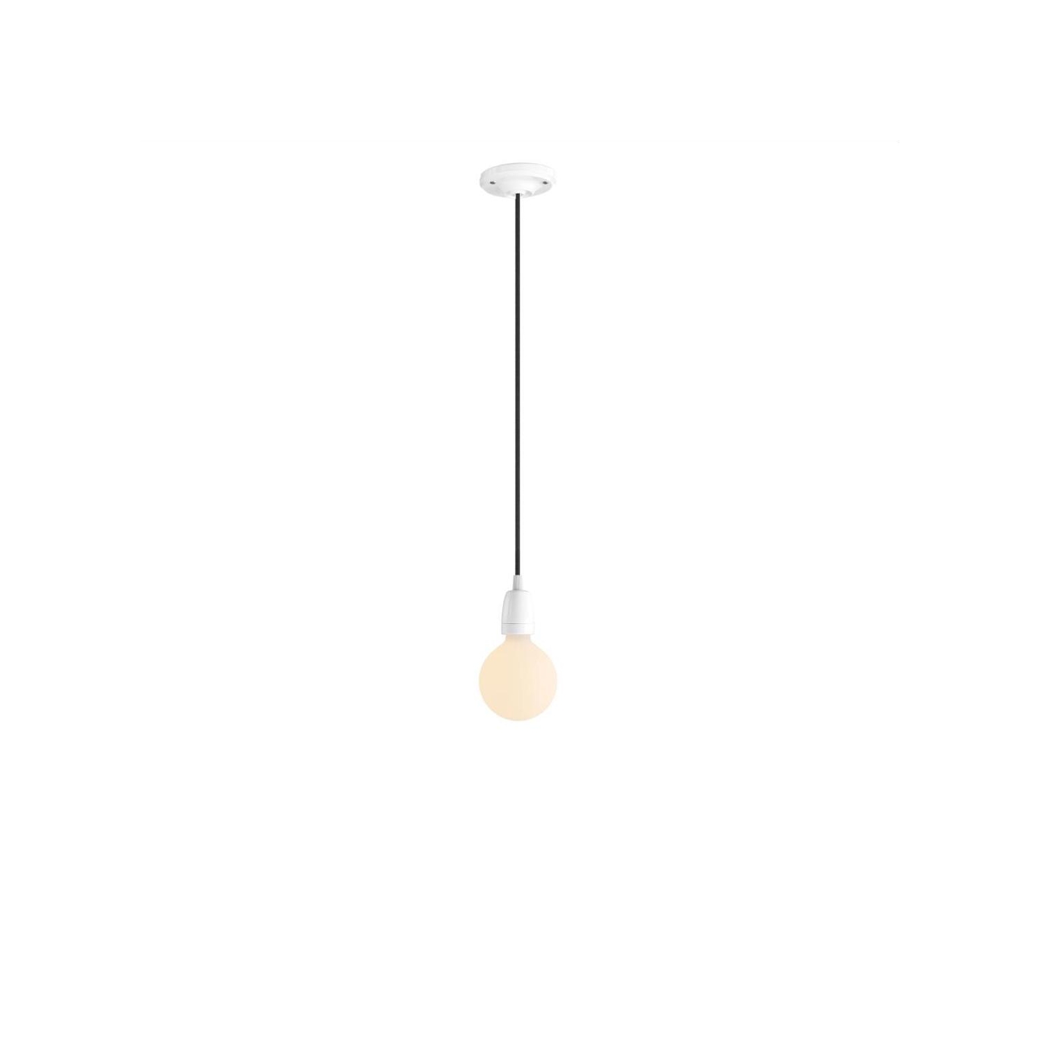 Pendant Light for Shade: Porcelain White