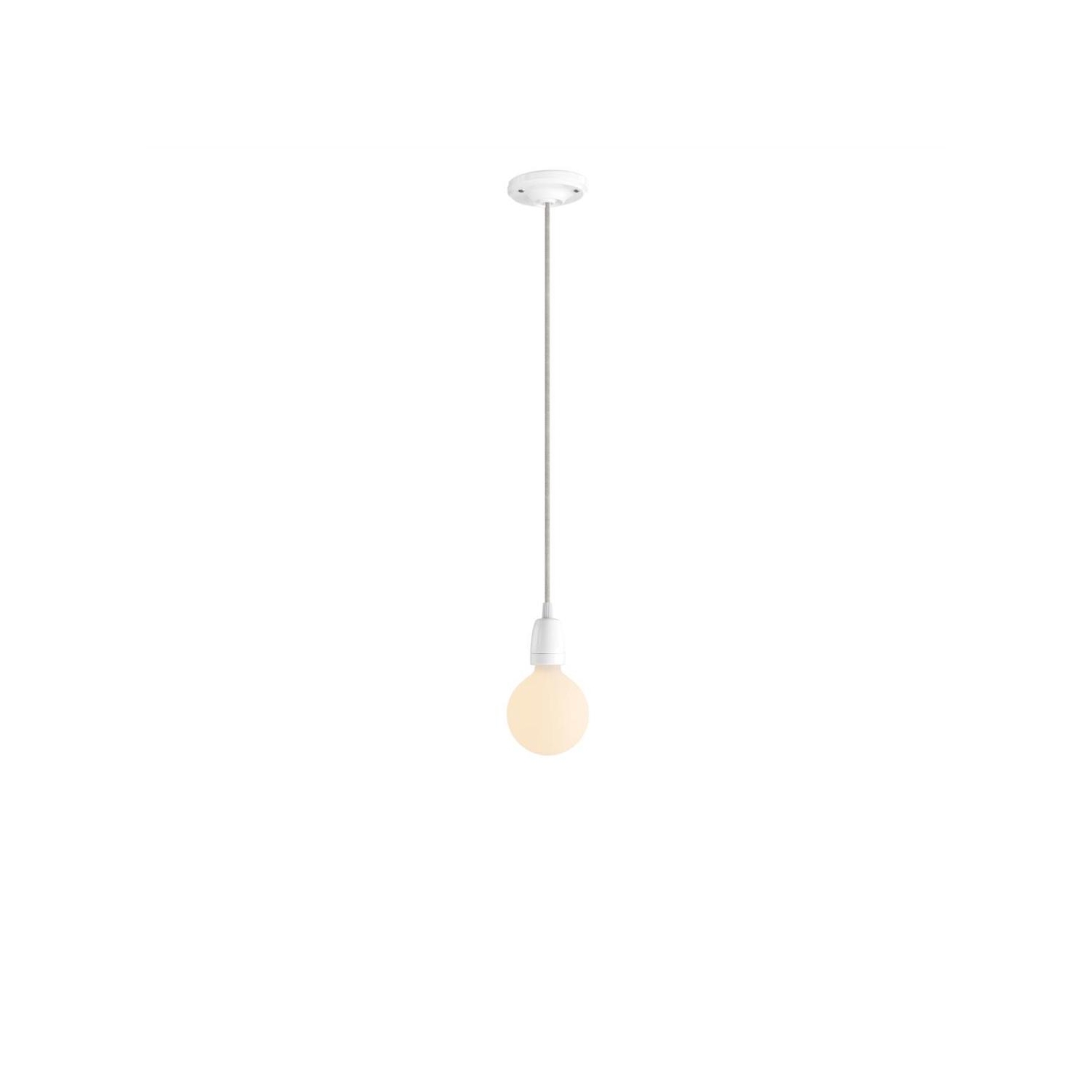 Pendant Light for Shade: Porcelain White