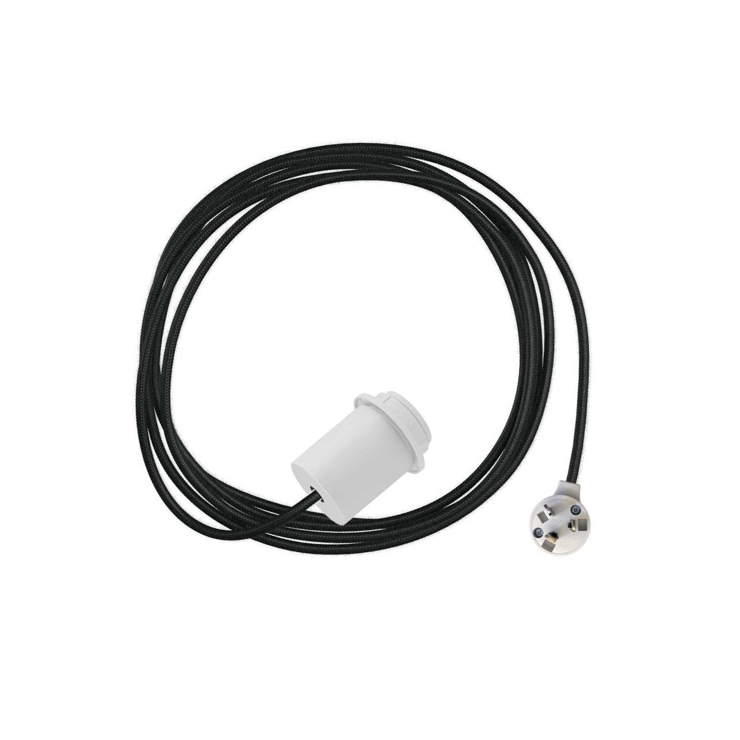 Plug-In Light for Shade: Minimal White