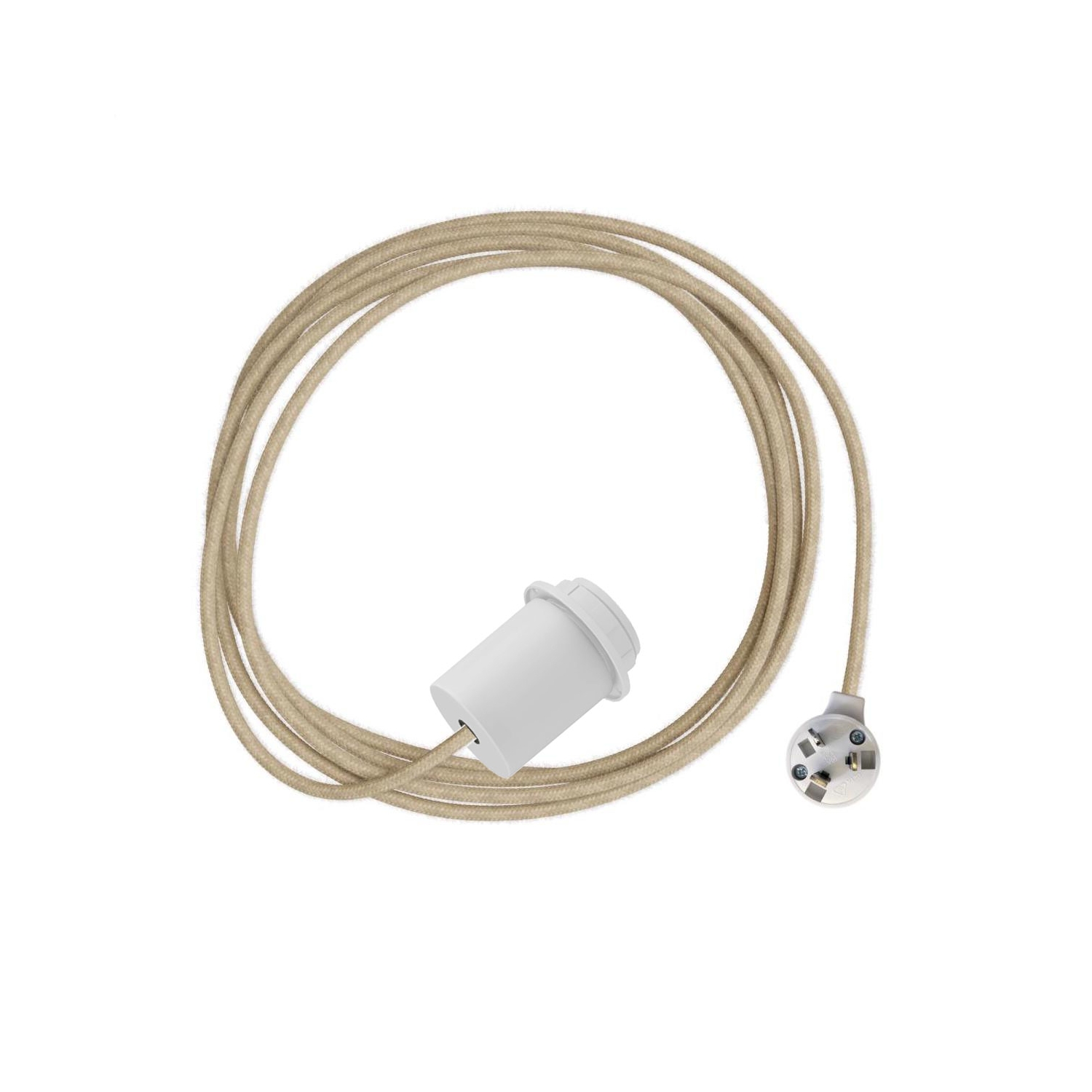 Plug-In Light for Shade: Minimal White