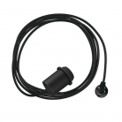 Plug-In Light for Shade: Minimal Black