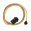 Plug-In Light for Shade: Minimal Black