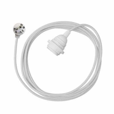 Plug-In Light for Shade: White