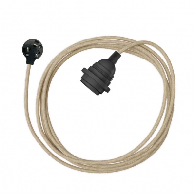 Plug-In Light for Shade: Black