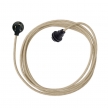 Plug-In Light for Shade E14: Black