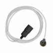 Switched Snake Pendant Light: Black