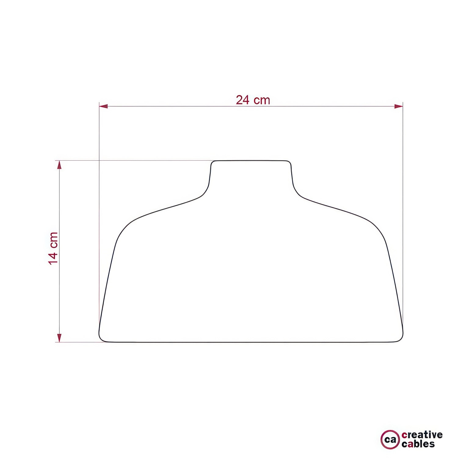 Ceramic Pendant Light: Bottle