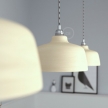 Ceramic Pendant Light: Bottle
