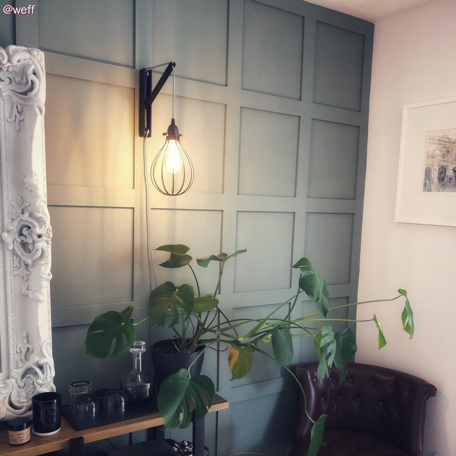 Plug-In Light Simple with Swith: White