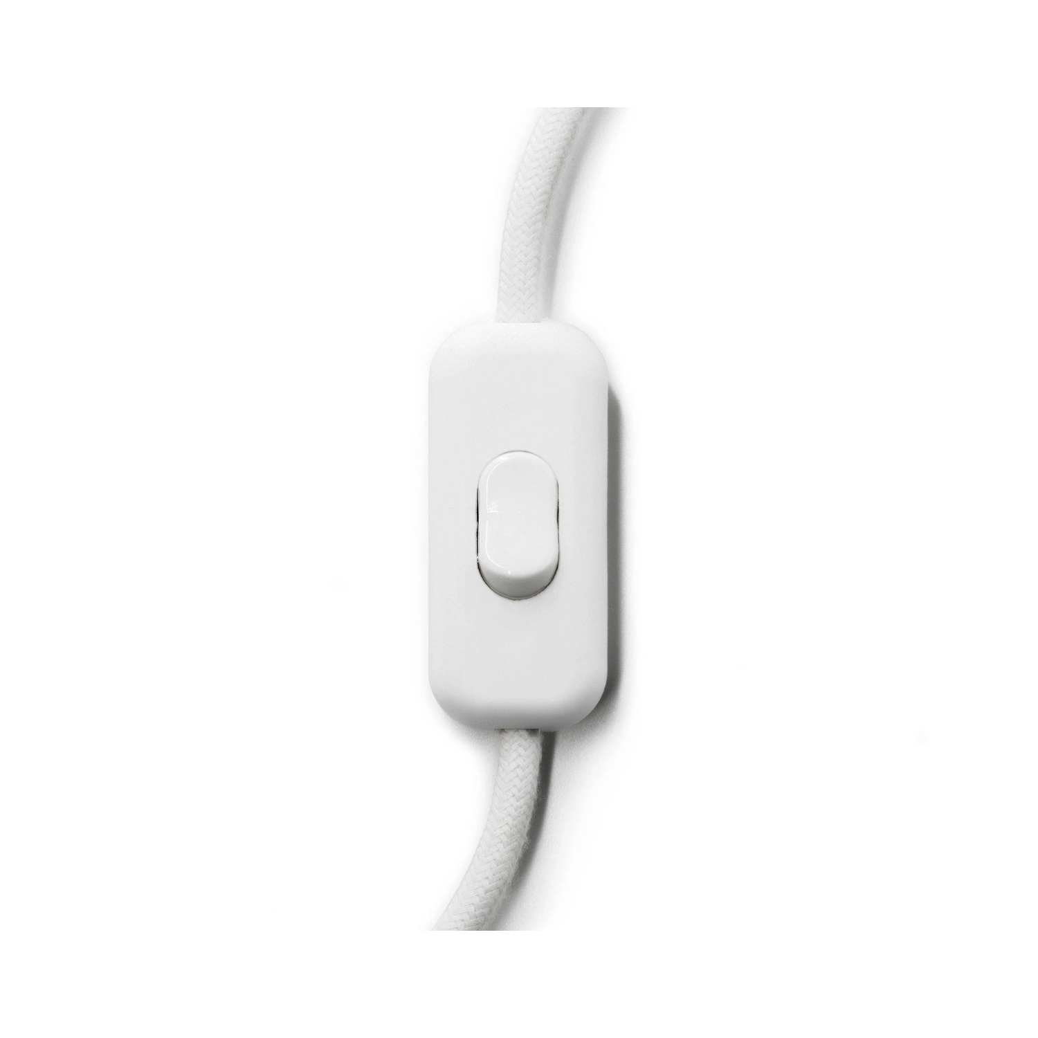 Plug-In Light Simple with Swith: White