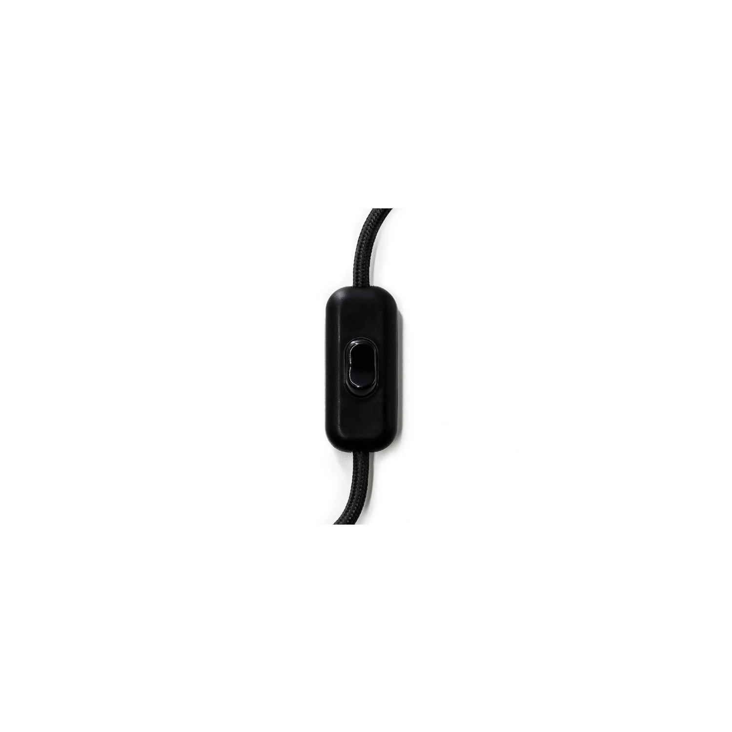 Plug-In Light for Shade with Switch: Black