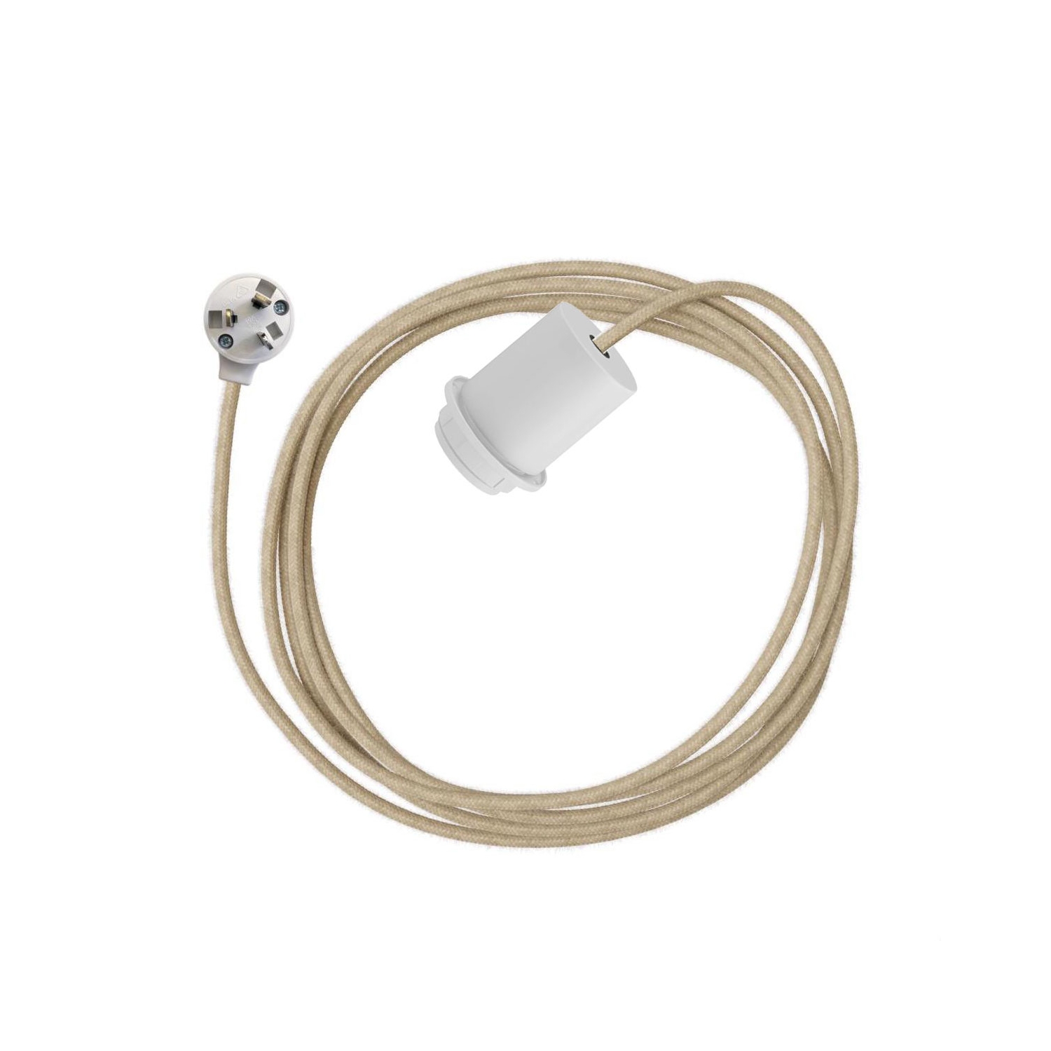 Plug-In Light for Shade: Minimal White