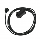 Plug-In Light for Shade: Minimal Black