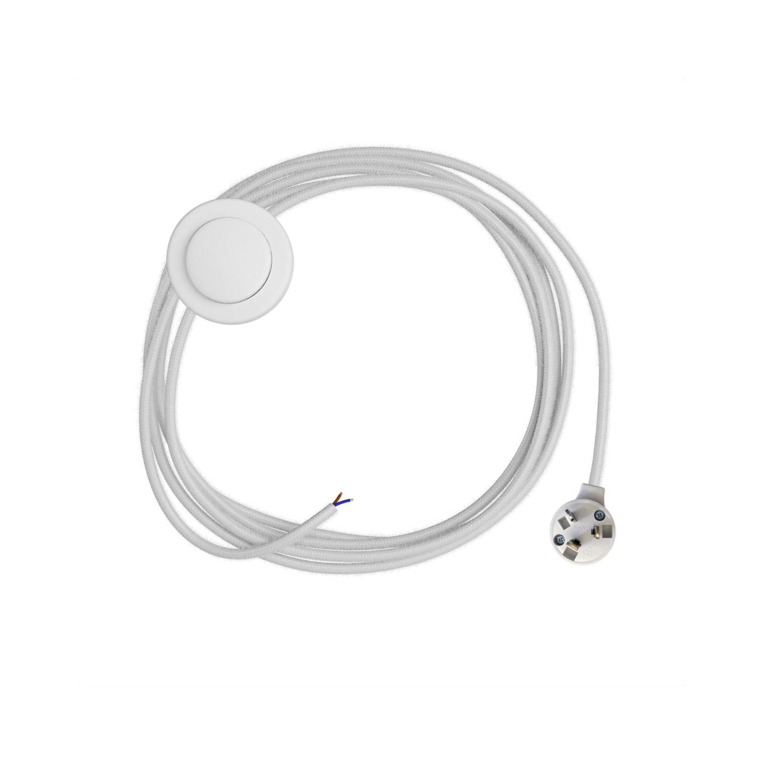 Standing Floor Lamp Wiring- White