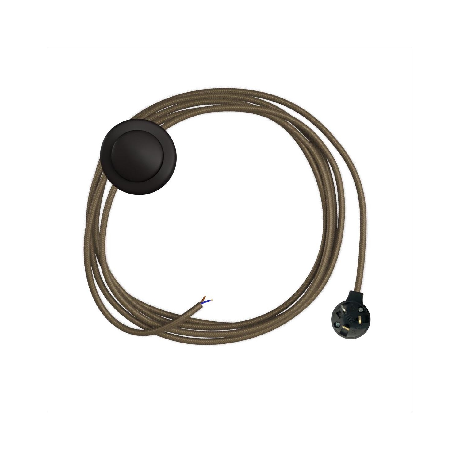 Standing Floor Lamp Wiring- Black