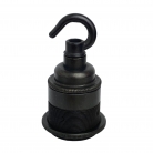 Vintage Style Large Bronze E27 lamp holder