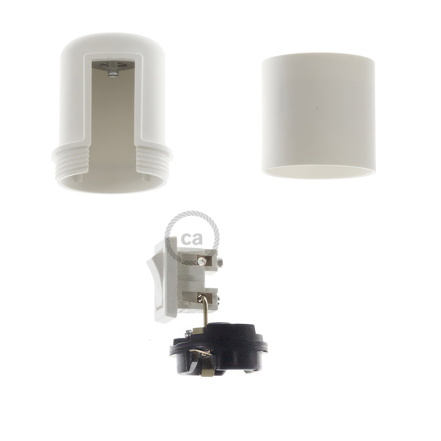 Switched Plug-In Light: White