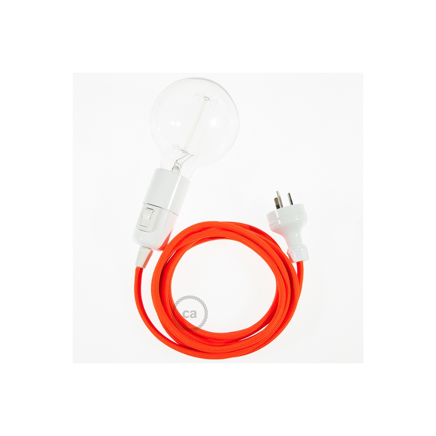 Plug-In Light Snake: White