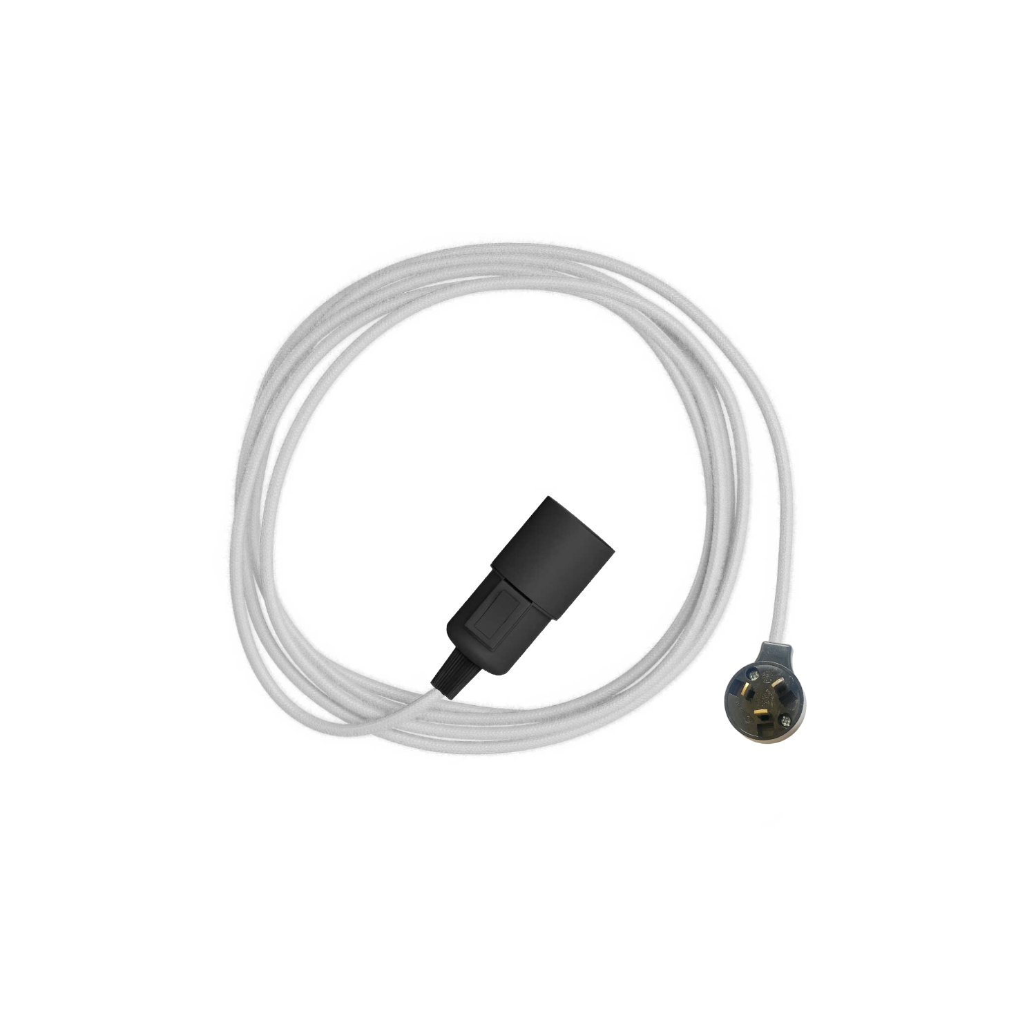 Switched Plug-In Light: Black