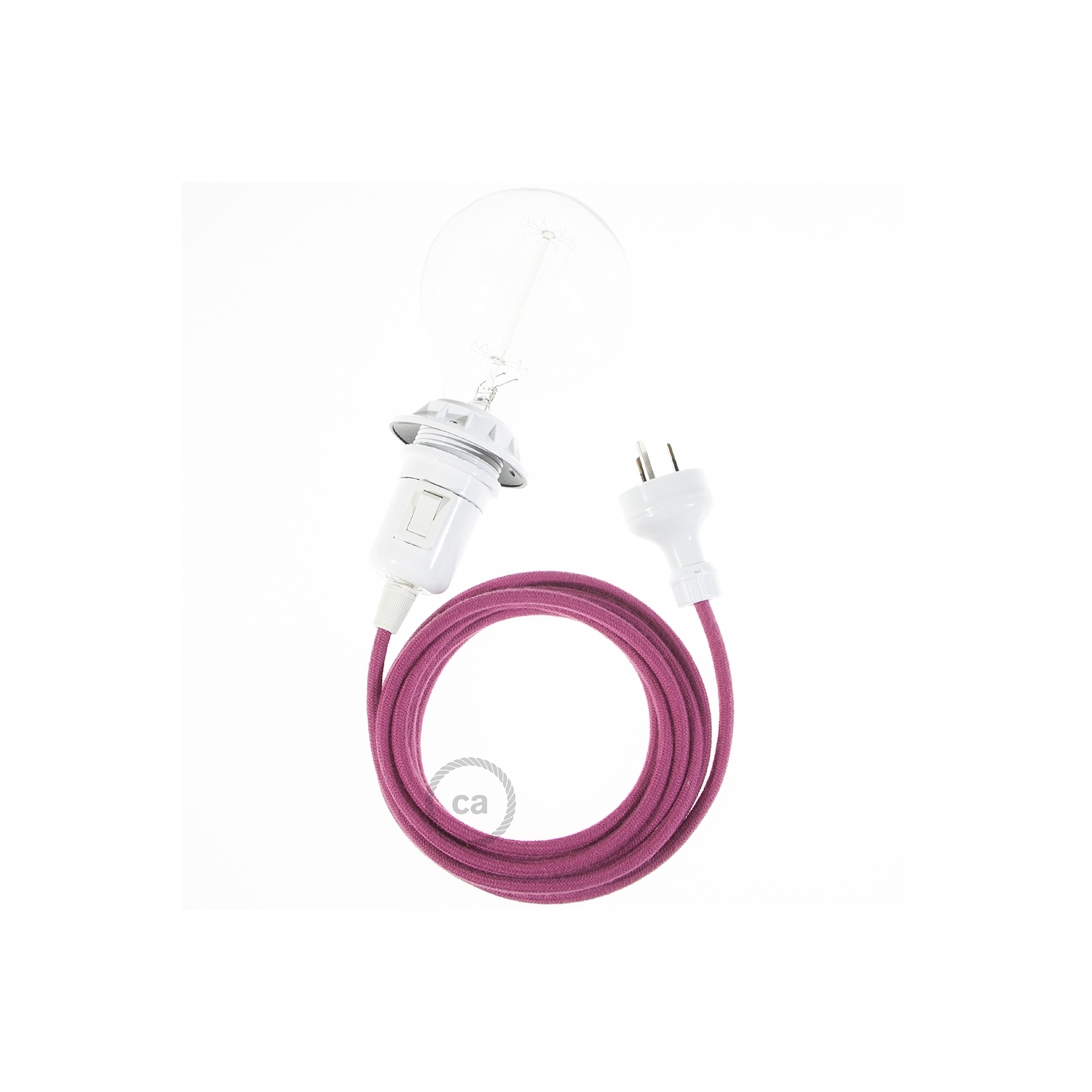 Switched Plug-In Light for Shade: White