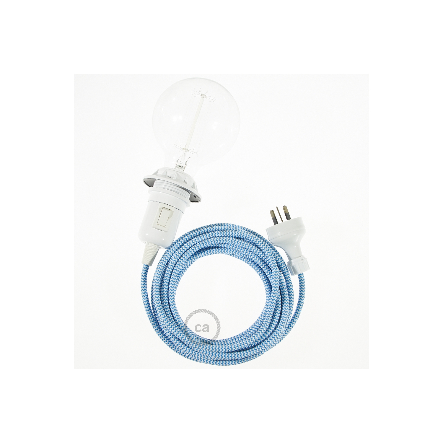 Switched Plug-In Light for Shade: White