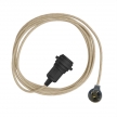 Switched Plug-In Light for Shade: Black
