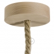 Wooden Pendant: XL 16mm Rope Cable