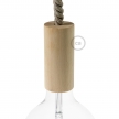 Wooden Pendant: XL 16mm Rope Cable