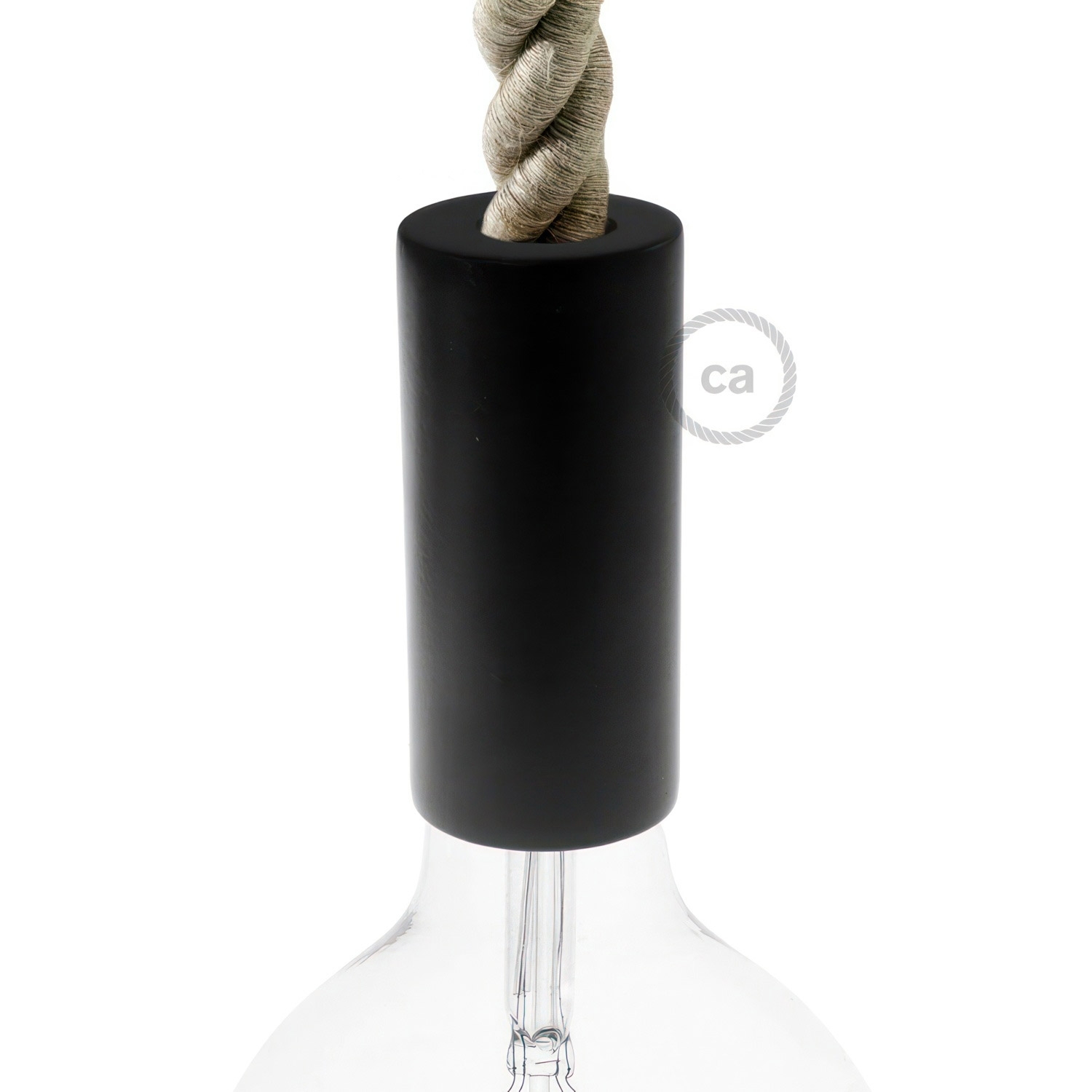 Wooden Pendant: 2XL 24mm Rope Cable