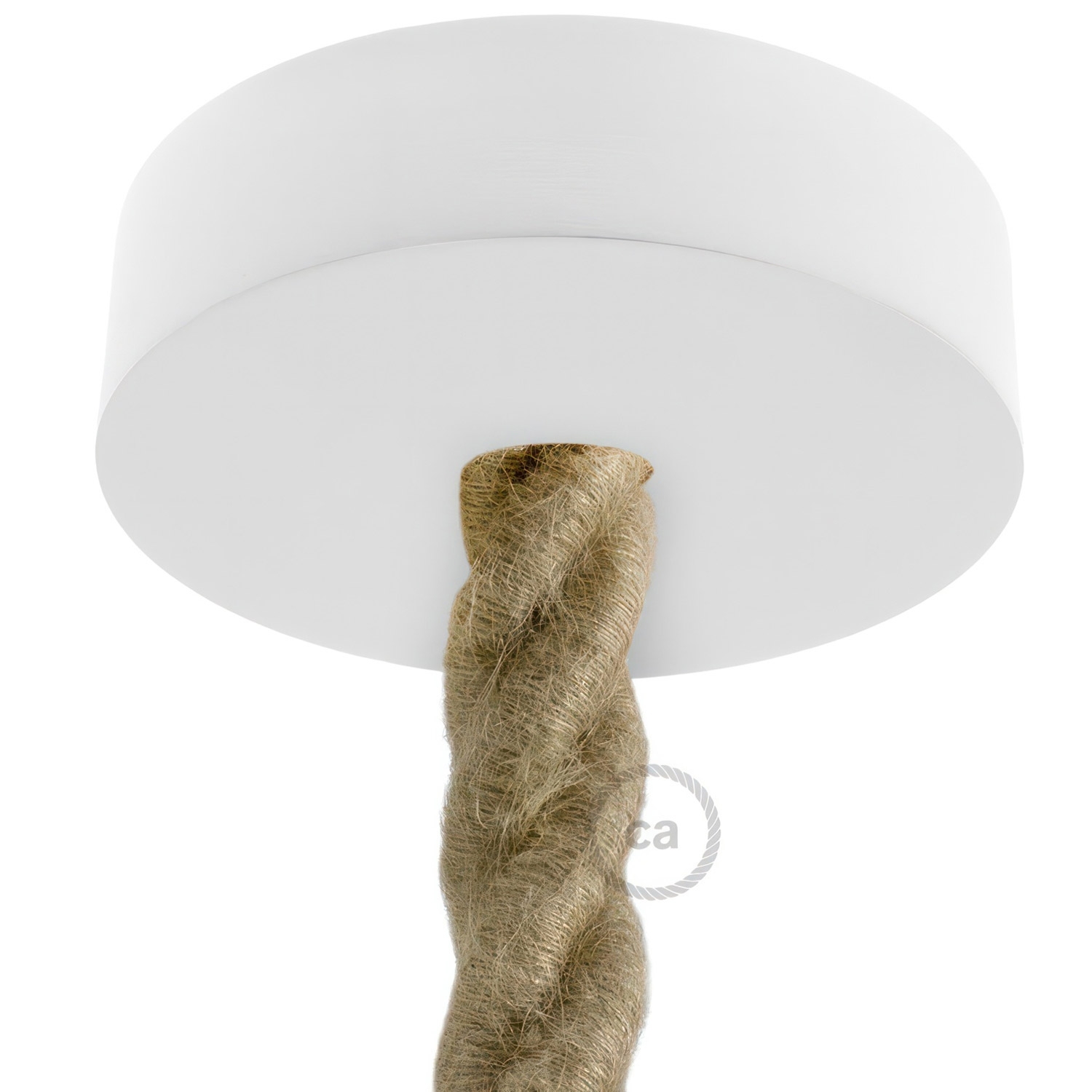 Wooden Pendant: 2XL 24mm Rope Cable