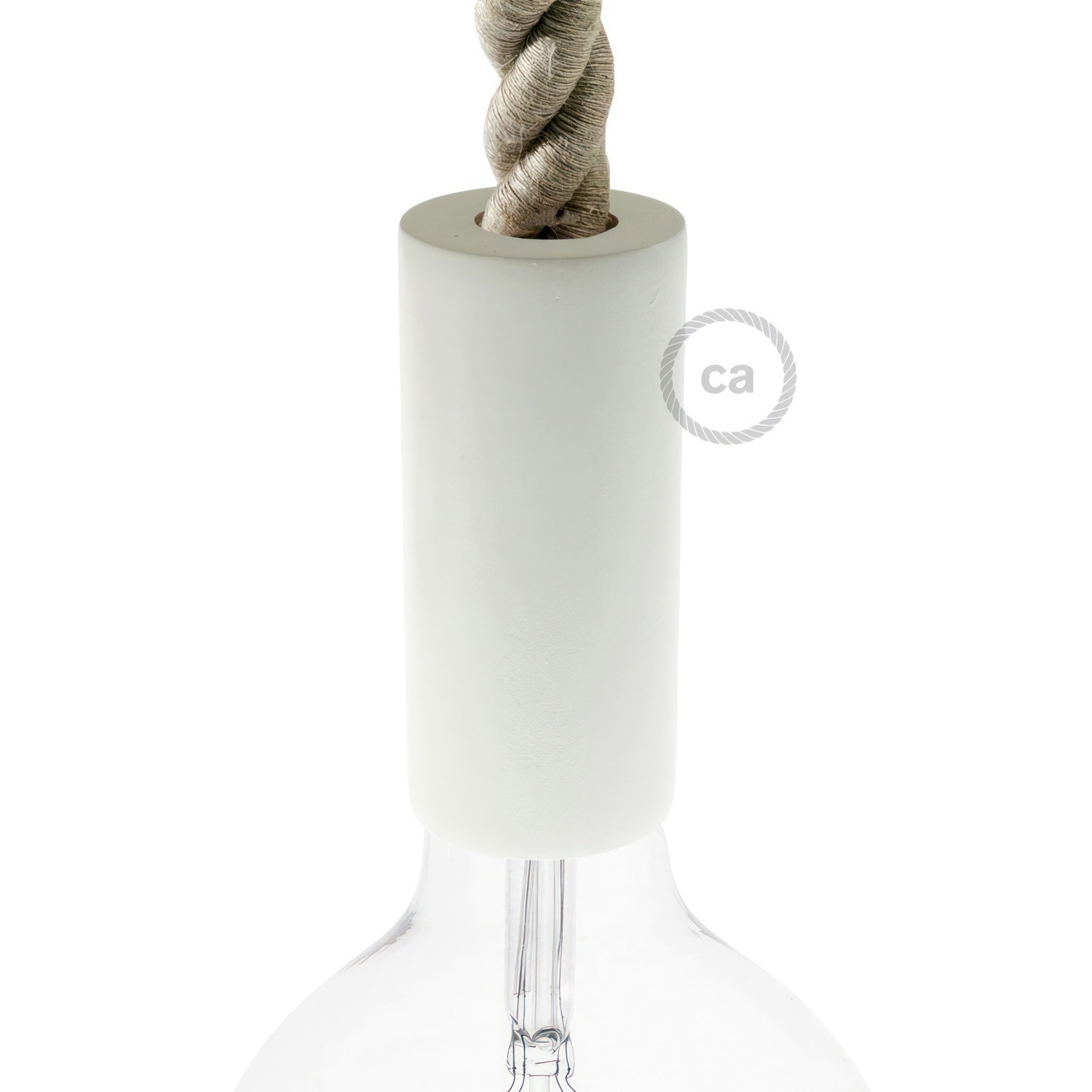 Wooden Pendant: 2XL 24mm Rope Cable