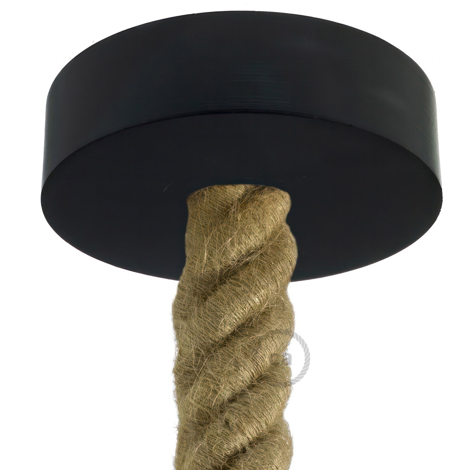 Wooden Pendant: 3XL 30mm Rope Cable