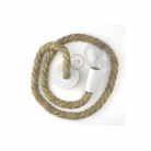 Wooden Pendant: 3XL 30mm Rope Cable