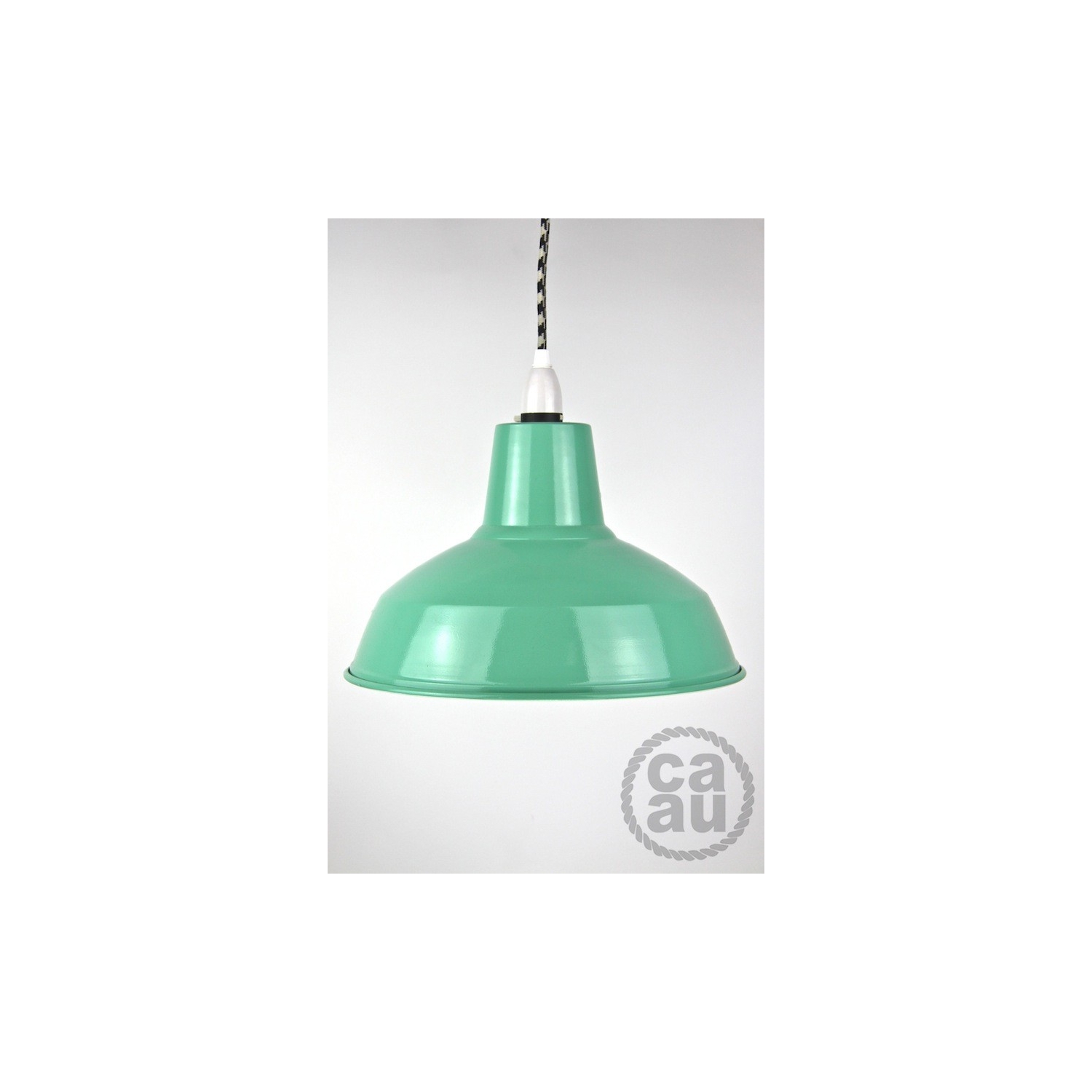 Metal Shade Pendant Peppermint