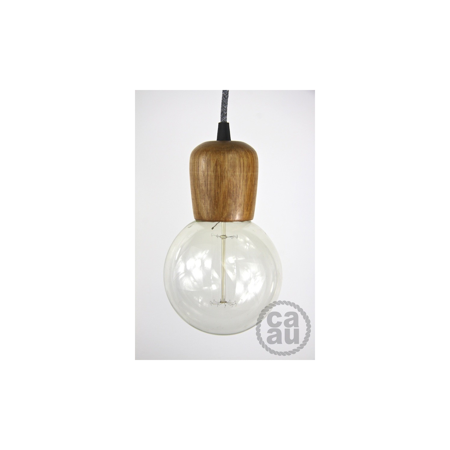Wooden Lampholder Light
