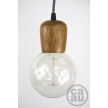 Wooden Lampholder Light