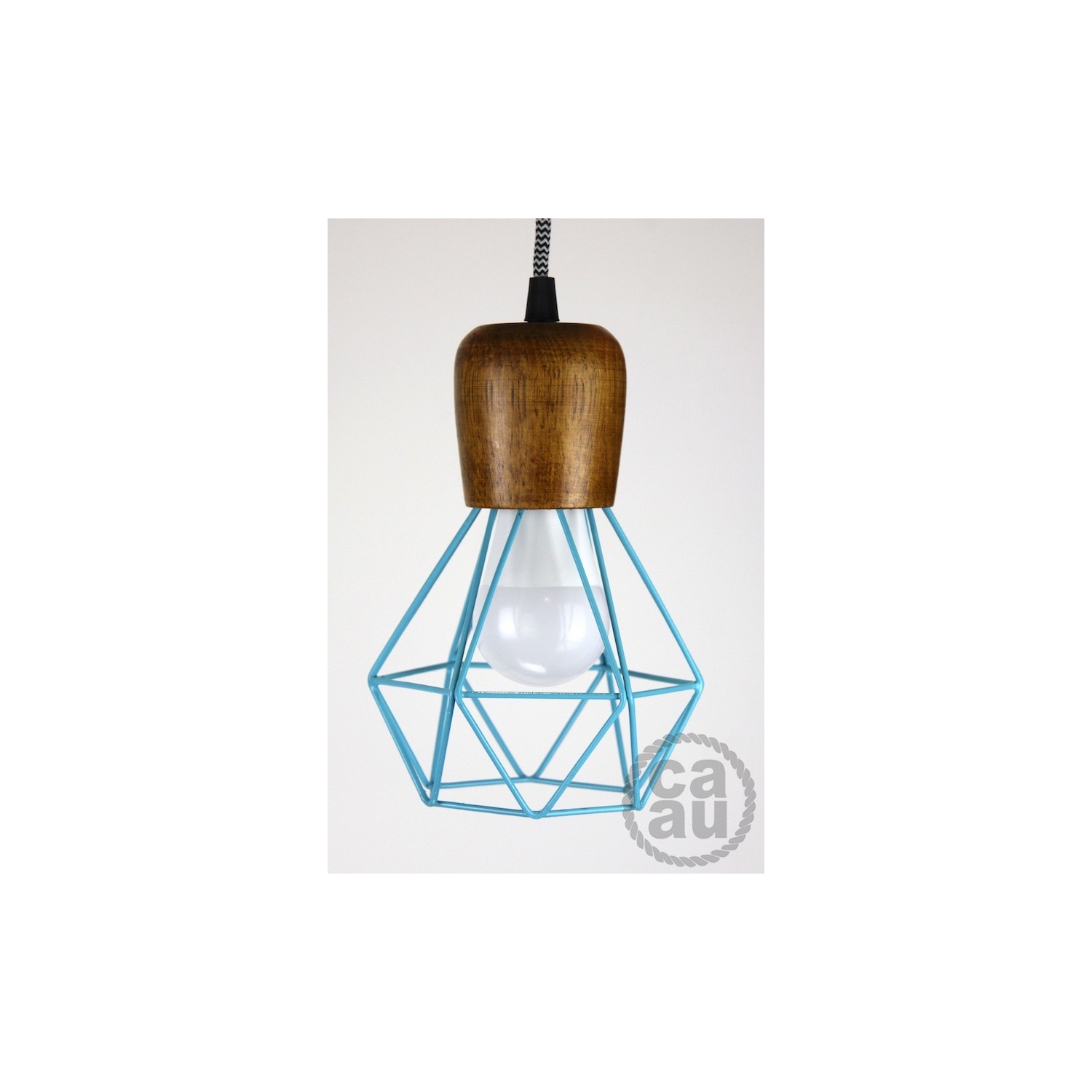 The Woodsman Pendant Blue